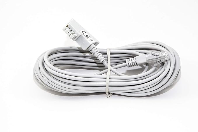 COXBOX Cavo DSL Fritzbox, Speedport, Easybox – Cavo TAE RJ45 Bianco – VDSL ADSL Cavo Router WLAN Con Firma Galvanica Per Una Protezione Efficace Contro Le Interferenze - Foto 4