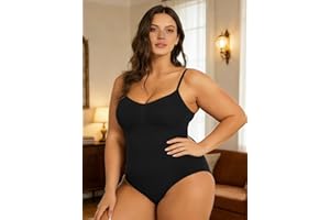 Shapewear Bodysuit for Women Tummy Control V-Neck Hourglass for Dresses and Daily Outfits