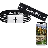 HuLiPaLi Bible Verse Bracelet - Inspirational Christian Jewelry for Women, Men, Teens - 10 Emotional Themes - Daily Scripture Learning & Faith Gift for Birthdays, Baptism, Easter