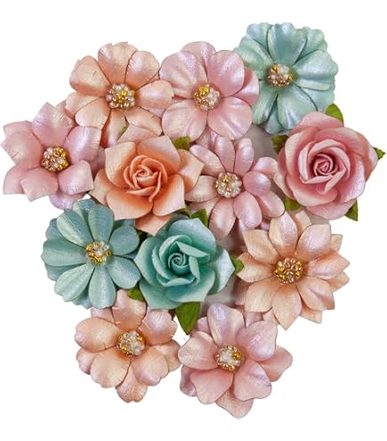 Prima Marketing Scrapbooking fleurs et papiers