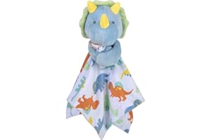 BABY ESSENTIALS Minky Animal Snuggler Lovey Blanket for Kids, Babies, Boys, Girls, Gender Neutral Security Blanket with Stuffed Animal