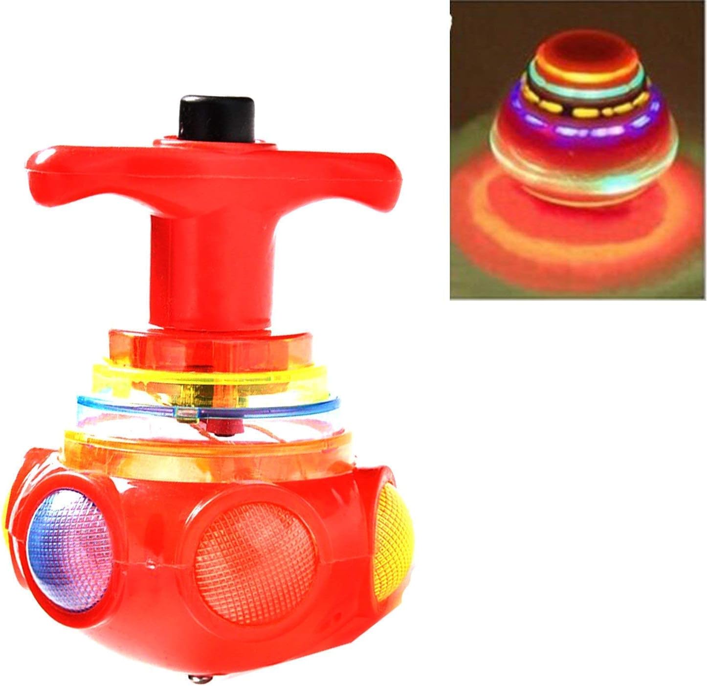 KF Deals Spinning Top with LED Light, Music and Laser Toy