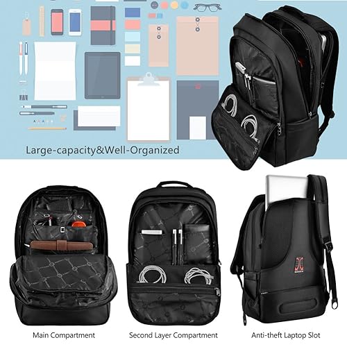 kopack Laptop Backpack for Men 14 15 Inch Business Weekend