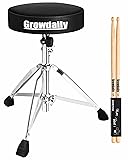 GrowDaily Drum Throne Seat,Adjustable Stool Drum