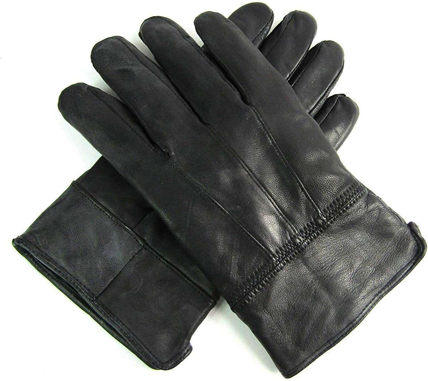 Leather Emporium Mens Black Leather Driving Gloves Amazon.co.uk Clothing