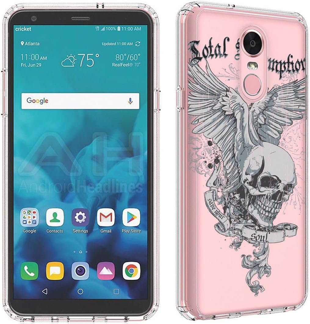 Best Lg Stylo 4 Phone Case With Skull