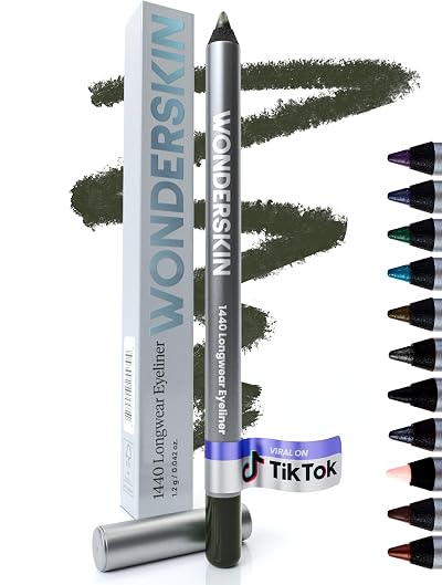 Wonderskin Eyeliner Pencil 1440 Longwear Green Waterproof Sharpenable