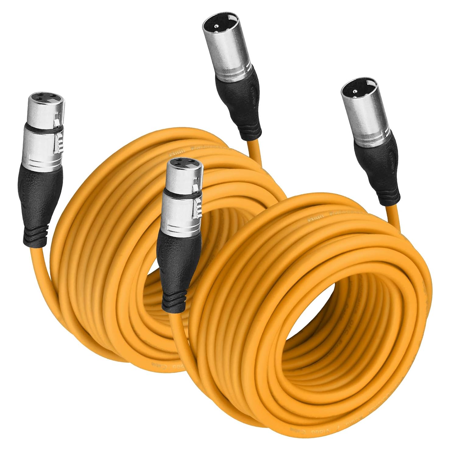 Cavo XLR Bilanciato Nuosiya 20m - 3 Pin Maschio/Femmina Per Microfoni E Audio Professionale - Foto 2