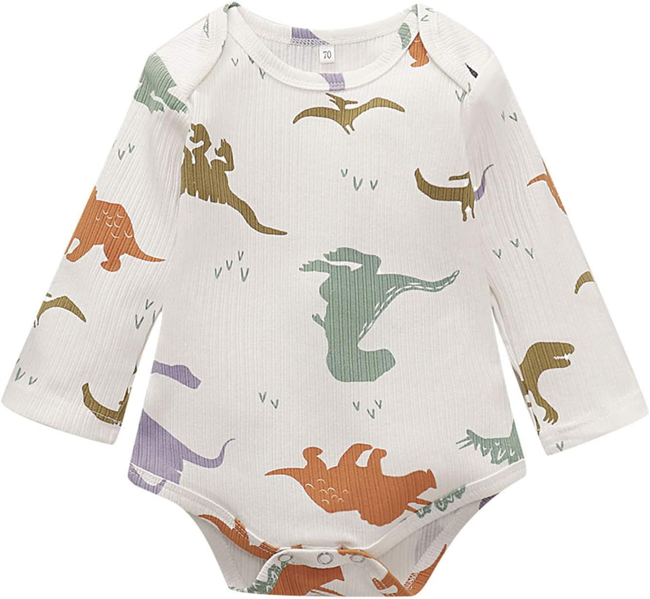 Lefyira Baby Boys Girl Dinosaur Romper Costume 1st 2nd Birthday Knitted Bodysuit Jumpsuit Pajamas
