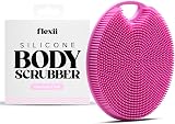 flexii Silicone Body Scrubber Premium Exfoliator Pink