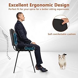 CLATINA Stackable Waiting Room Chairs, Cloth Fabric