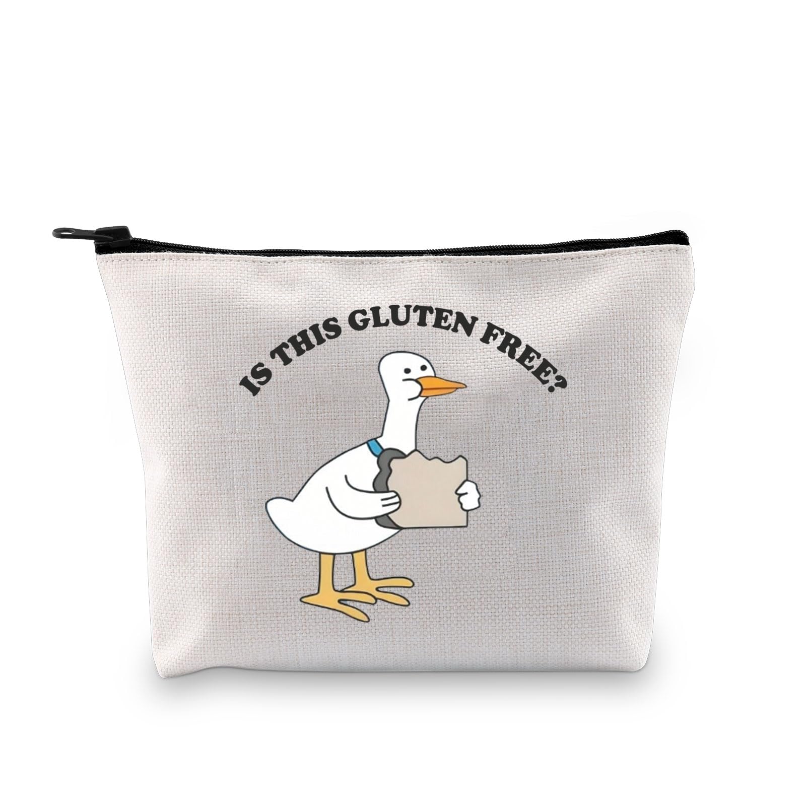 LEVLO Gluten Free 3uk Cosmetic Bag - Waterproof, Durable, Travel, Outdoor, Storage - Cosmetic Case