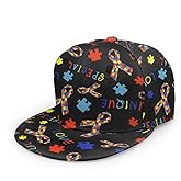 Baseball Cap Men Women - Rainbow Tie Dye Adjustable 3D Printed Snapback Flat Bill Hip Hop Hat