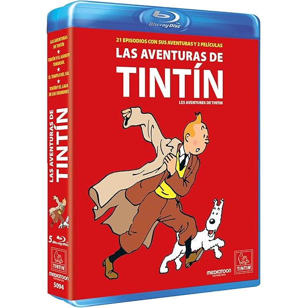 The Adventures of Tintin - Complete Collection - 5-DVD Box Set