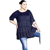 Avenue Women's Tunic-Tier Crush