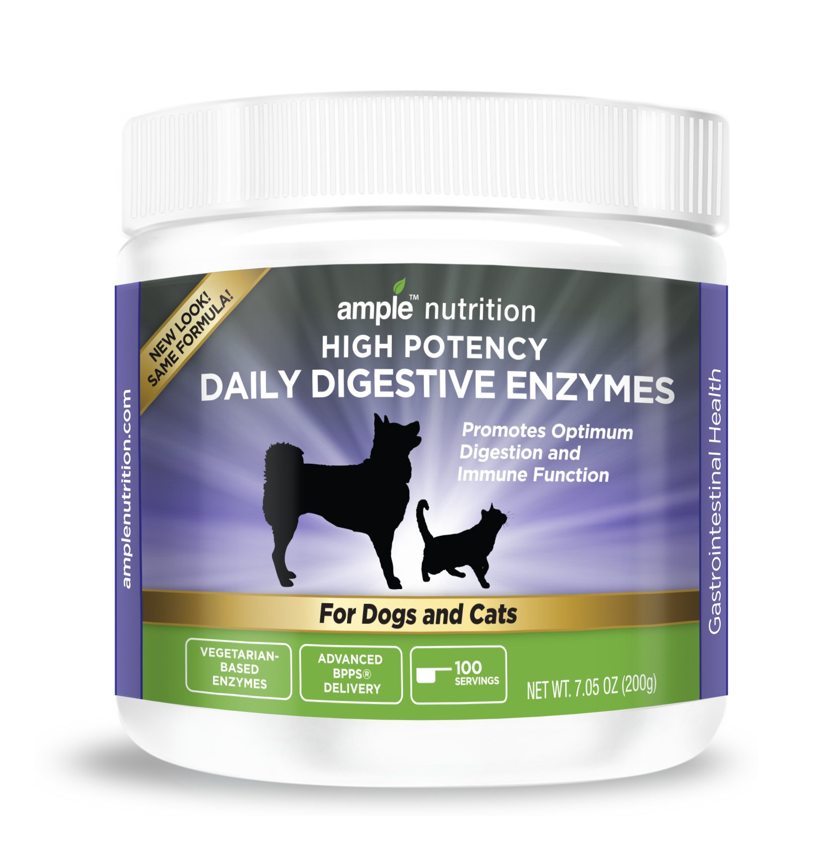 Pet Digestive Enzymes VeterinarianFormulated 9 High Potency