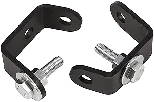 EnRand Universal Strap Mounting Bracket Kit for BoatBuckle G2,F14254 Retractable Transom Straps Mounting Bracket Kit for Boat Trailers 3-Sided Brackets