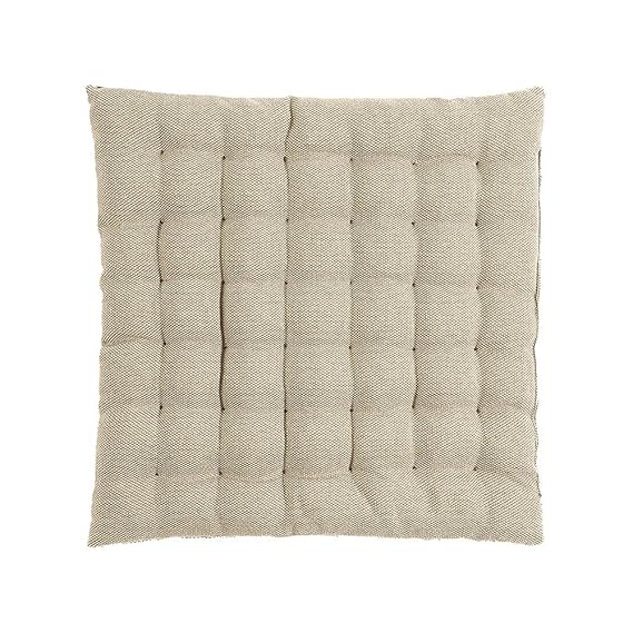 Linum Pepper Seat Cushion, Cotton, Bronze Brown, 40 x 40 cm Amazon.co