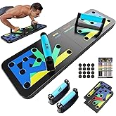 IUT Solid Push Up Board 15 in 1 Home Workout Equipment Multi-Functional Pushup Stands System Fitness Floor Chest Muscle Exerc
