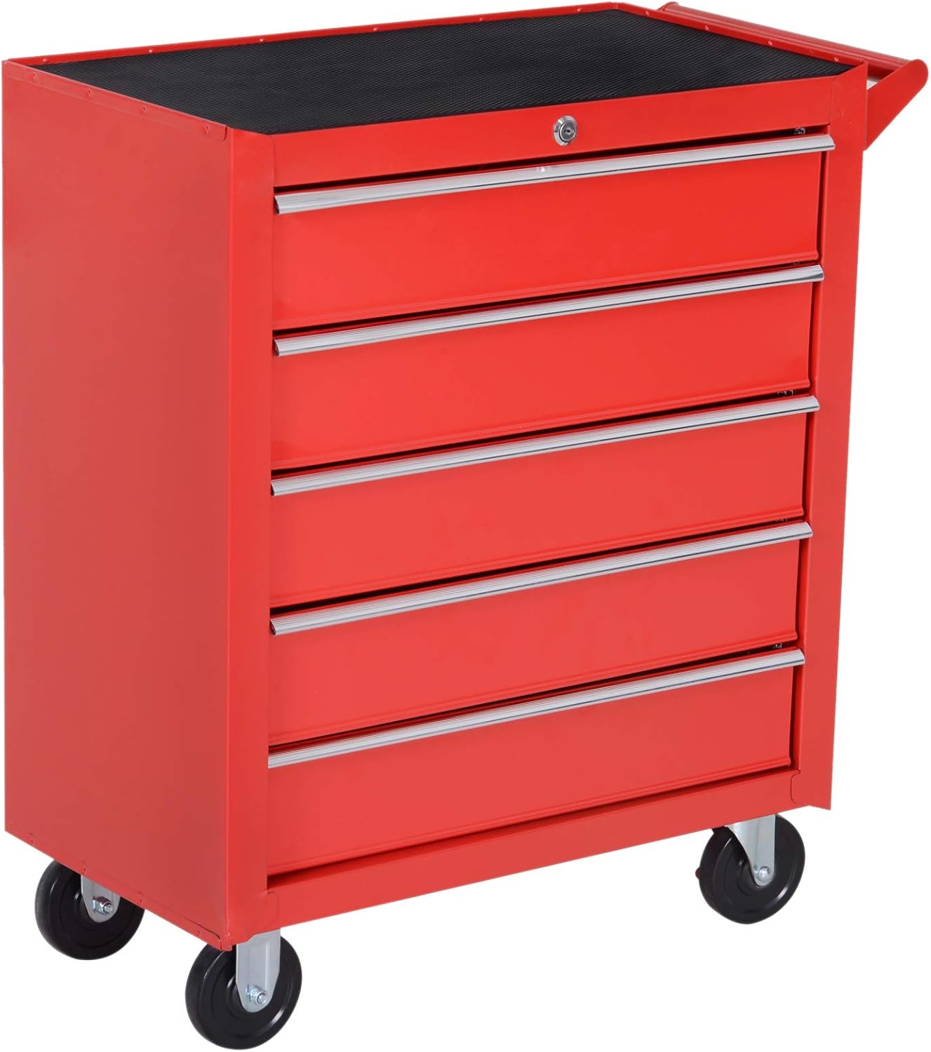 Durhand Professional 5 Drawer Roller Tool Cabinet Storage Box