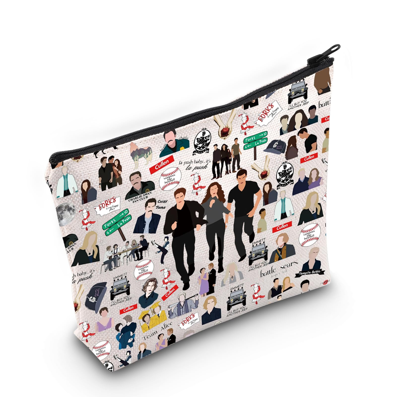 LEVLO Bella Tote Bag Vampire Movie Fans Gift Bella & Edward Shoulder Bag Vampire Movie Merchandise, Cullen Bag, M