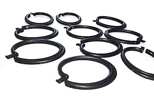 Gazebo Curtain Plastic Hooks, Pack of 52