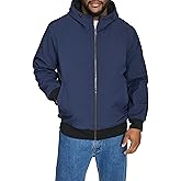 DOCKERS mens Softshell Sherpa Lined Bomber Jacket (Standard and Big & Tall)