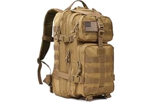 REEBOW GEAR Military Tactical Backpack 3 Day Assault Pack Army Molle Bag Backpacks Rucksack 35L