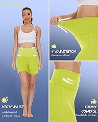 CAMPSNAIL Biker Shorts Women with Pockets