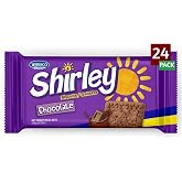 Wibisco Shirley Biscuits, Chocolate, 3.7 oz (Pack of 24)