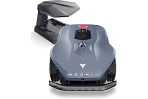 HOOKII Neomow X LE 3D LiDAR Slam Mapping Robot Lawn Mower Perimeter Wireless for 0.37 Acre AI Vision Obstacle Avoidance with 4G, No RTK Antenna Required, App Control, GPS, IPX5, Anti-Theft, Queit