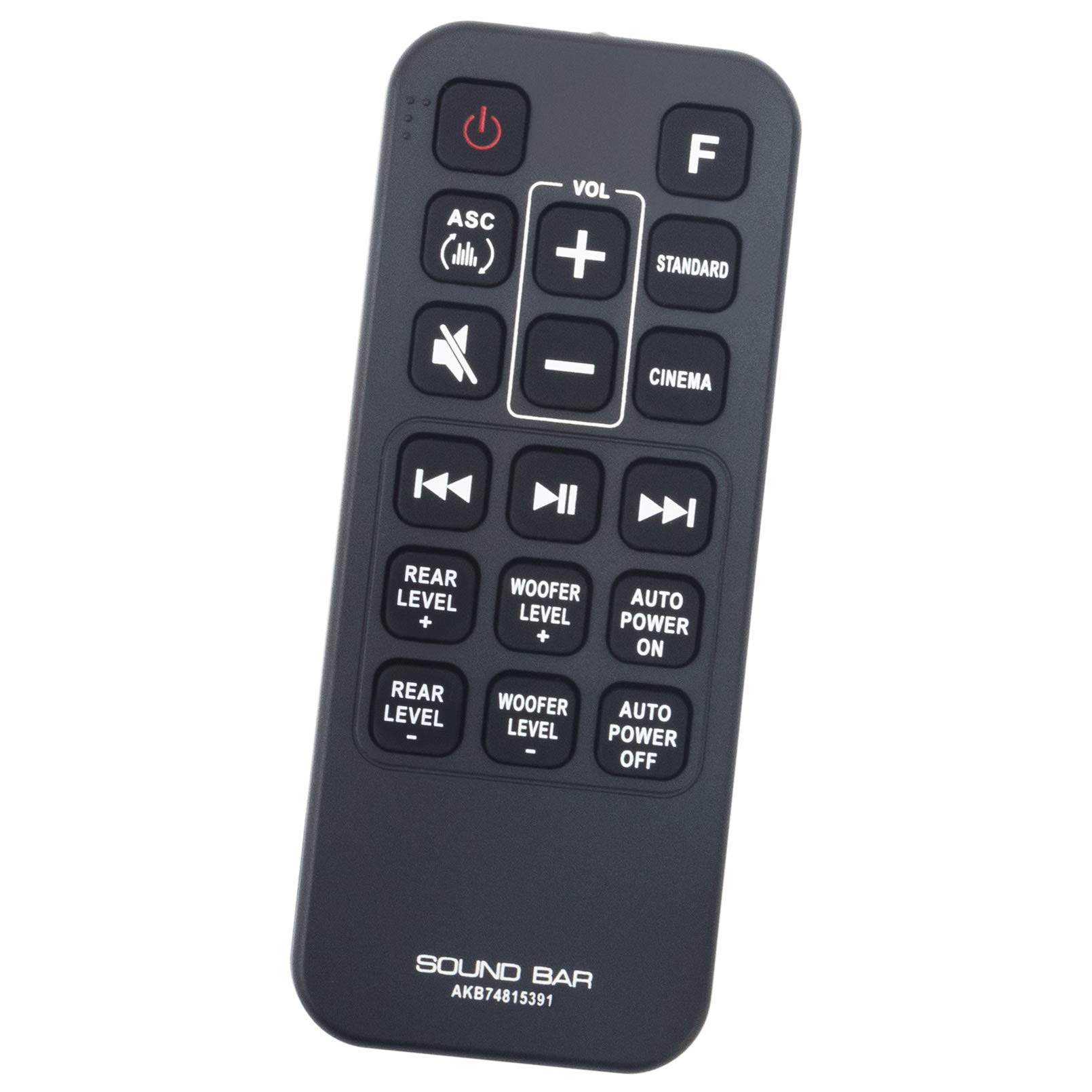 ALLIMITY AKB74815391 Remote Control Replace fit for LG Soundbar Speaker System SJ4Y SJ4R SJ4Y-S