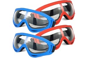 Surper Protective Goggles/Safety Glasses/Motorcycle Eyewear with Bandanas - Compatible with Nerf Game Battle for Kids