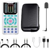 Voice Changer Kit with Mini Mic, Adapter, 6 Modes, 10 Pitch Levels | Ready-to-use kit with mini mic, adapter, 6 voice modes, pitch control, and support for PC, consoles, and phones.