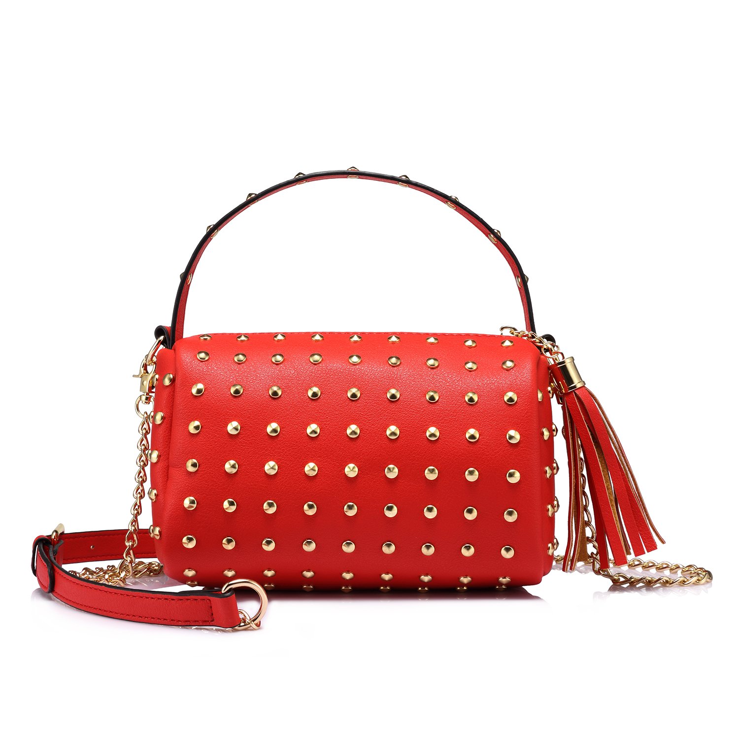 red side purse