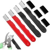 4 Pack Garden Tool Sharpener Portable Knife Sharpener Garden Knife Sharpeners Mini Speedy Edge Sharpening Multipurpose Carbide for Trimming Knives Cutter Scissor Axe Clipper Pruners