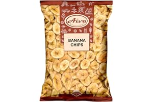 AIVA WE BELIEVE IN QUALITY Aiva Dried Sweetened Banana Chips (5 LB) – Fresh, Crispy & Sweetened, Delicious Snack for Snacking