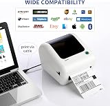 JADENS Bluetooth Thermal Label Printer 4x6 203 DPI for Shipping & Labels view 2