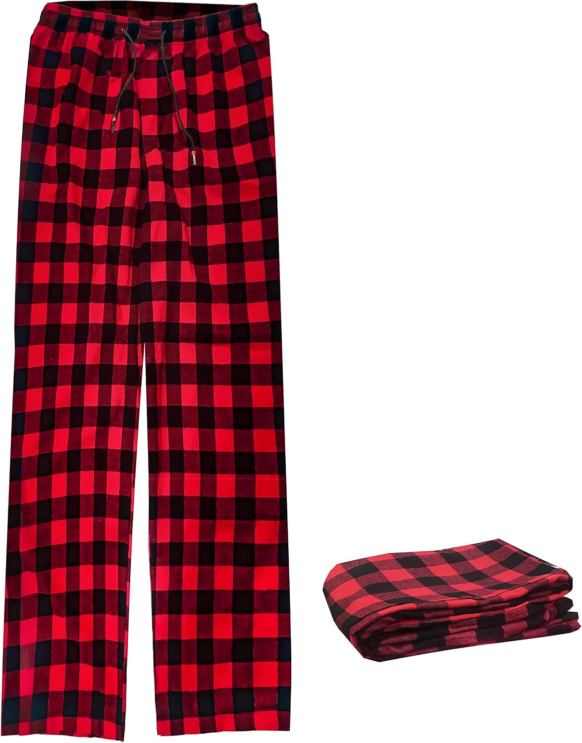 Cromoncent Men's Plush Warm Pajama 