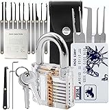 34-Piece Lock Set for Storage and Picking