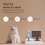 Vivo Technologies 2 in 1 Automatic Cat Feeder and Water Dispenser 3.8L Grey view 5
