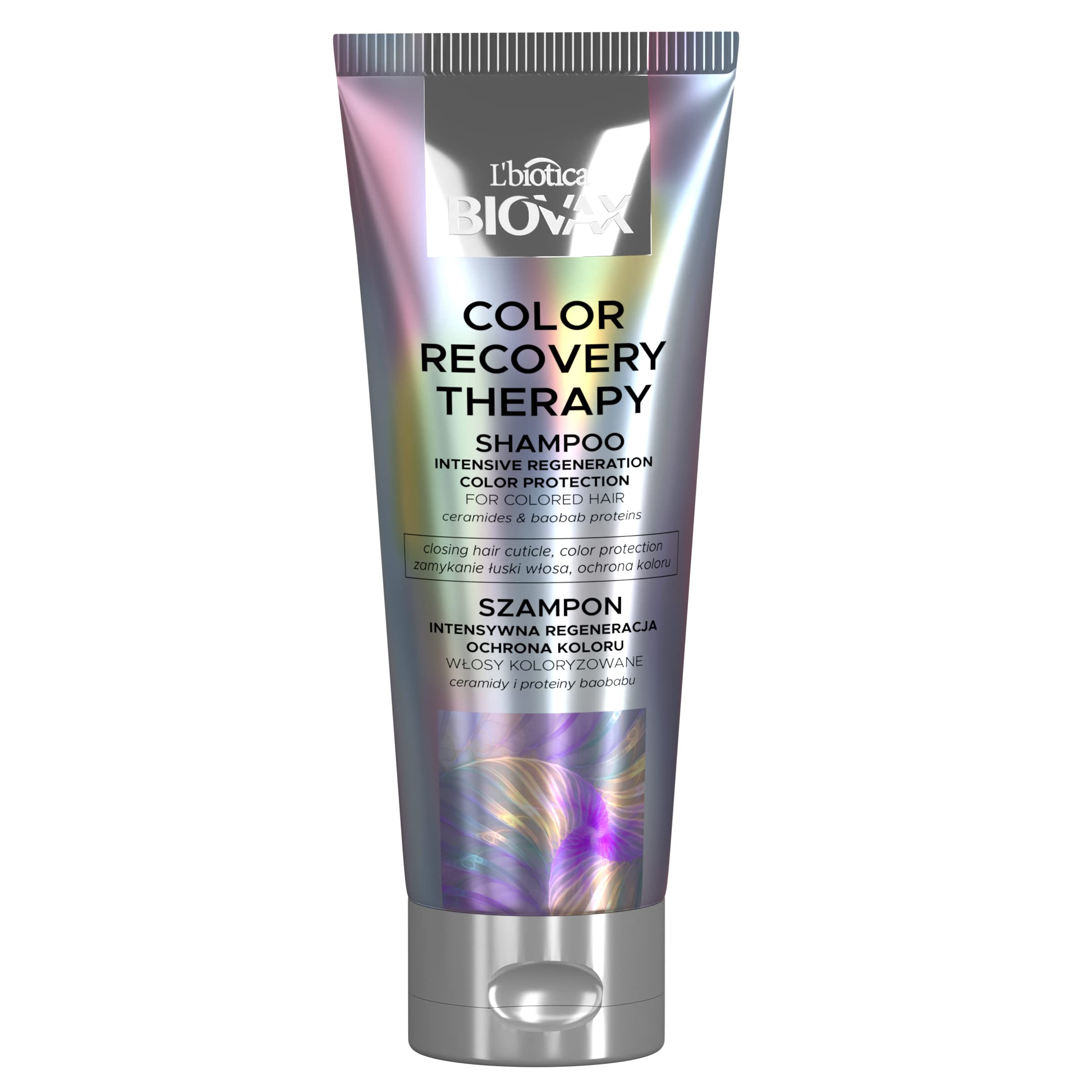 Biovax Recovery Color Therapy Intensive Regenerating Protective Shampoo - Coloured Hair 200 ml