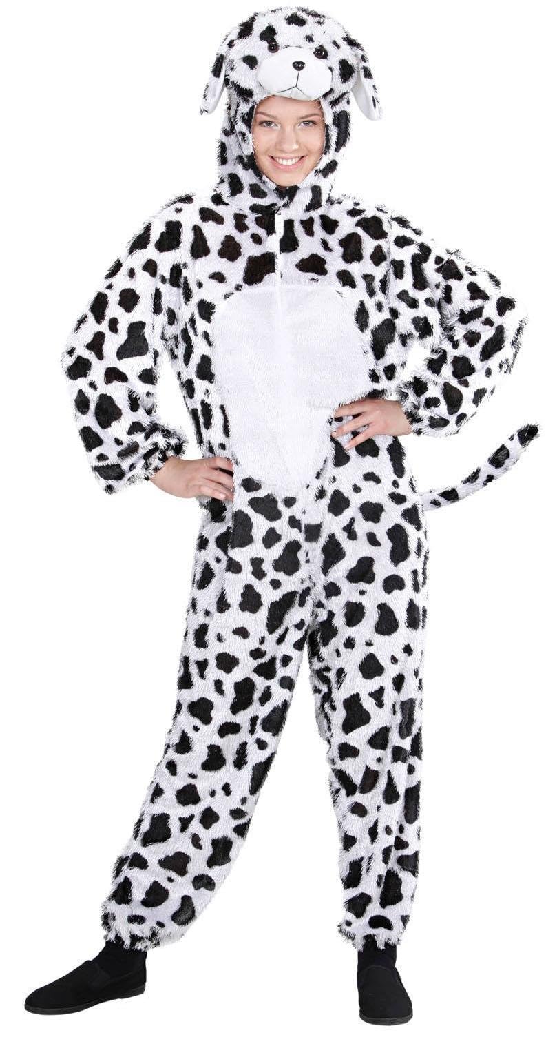 Widmann 9905A Adult Dalmatian Costume - Jumpsuit and Mask