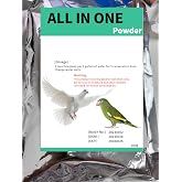 Liovsiso All in One Pigeon Medicine Powder, Chicken Medicine, Treat a Range of Diseases for All Birds, Canary, Aviary, Finches, Parakeet, Cockatiels, Parrots and Cage Small Birds