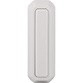 Philips Direct Wire Push Button Doorbell, DIY, Fix Broken Door Chime Button | White, DES4111R/27