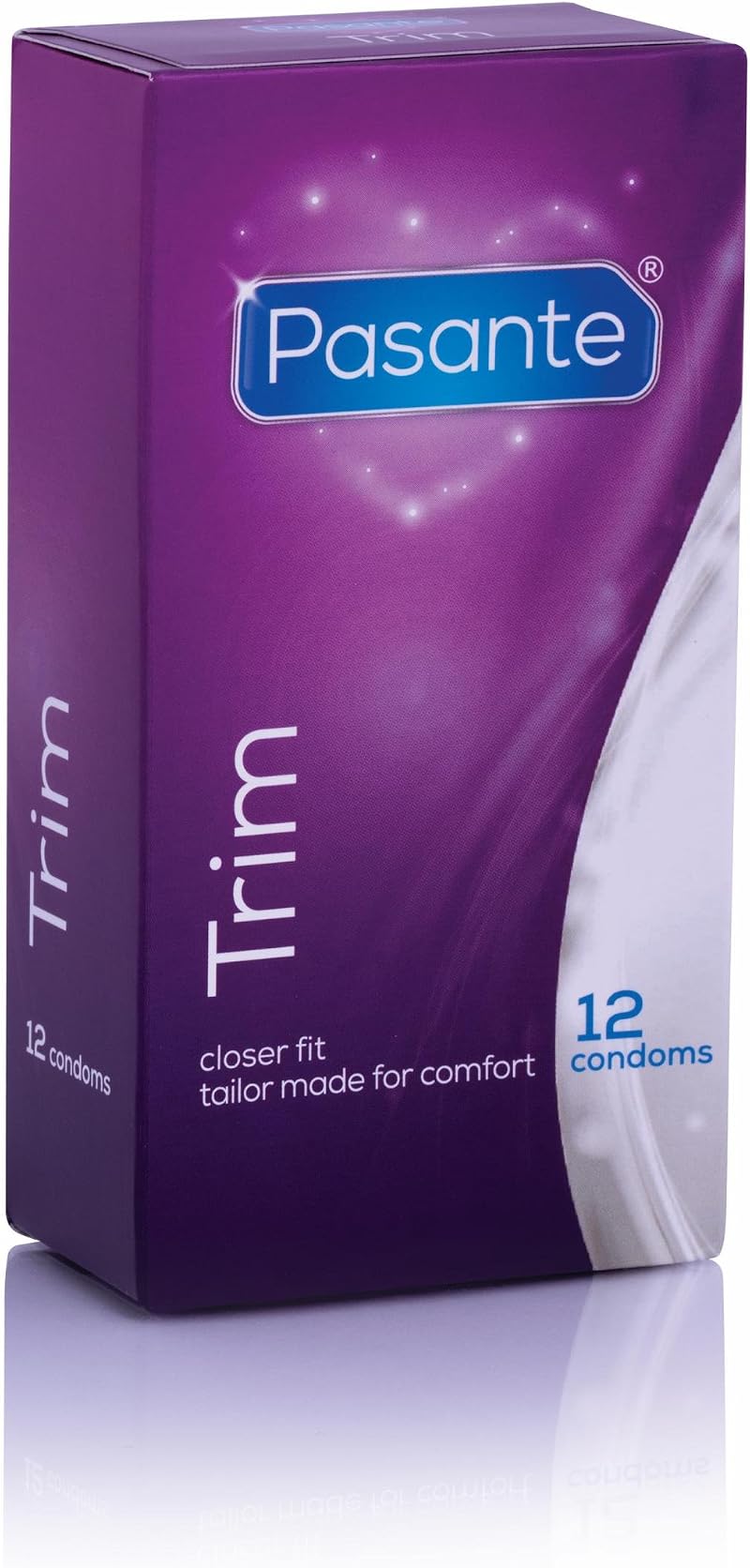 Pasante Trim Small Condoms Pack of 12 - 49mm Nominal Width