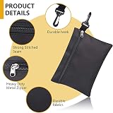SUNNEE Heavy Duty Canvas Tool Pouch Bag Medium Black Electrician Car Motorcycle view 6