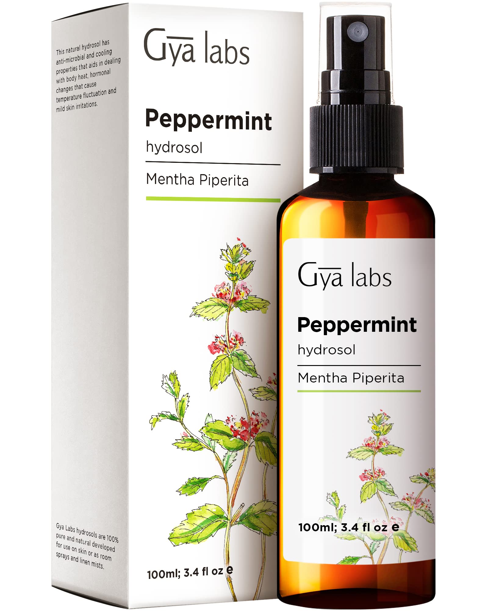 Gya Labs Peppermint Hydrosol for Hair and Skin