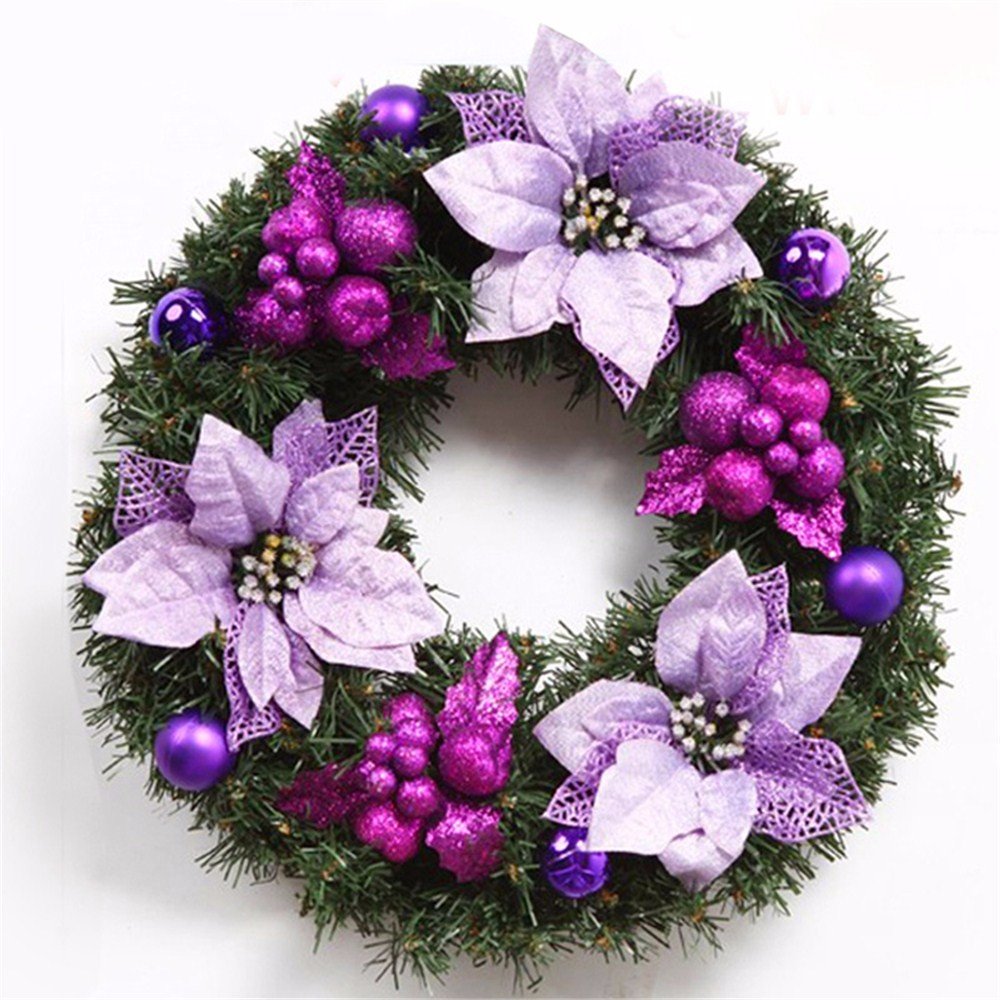 Wanjiamen Shop Christmas Decorations Wreath Korean Christmas