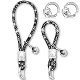 Yiflin Cute Car keychains for Women, 2 Pcs Crystal